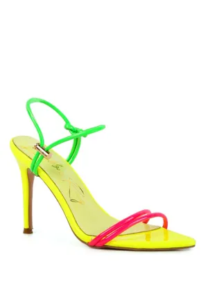 Band High Heeled Sandal