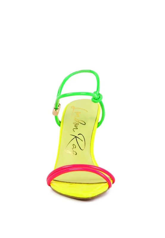 Band High Heeled Sandal