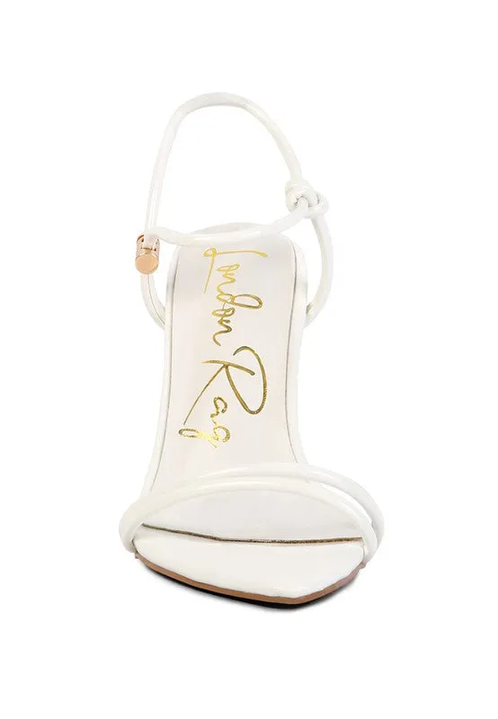 Band High Heeled Sandal