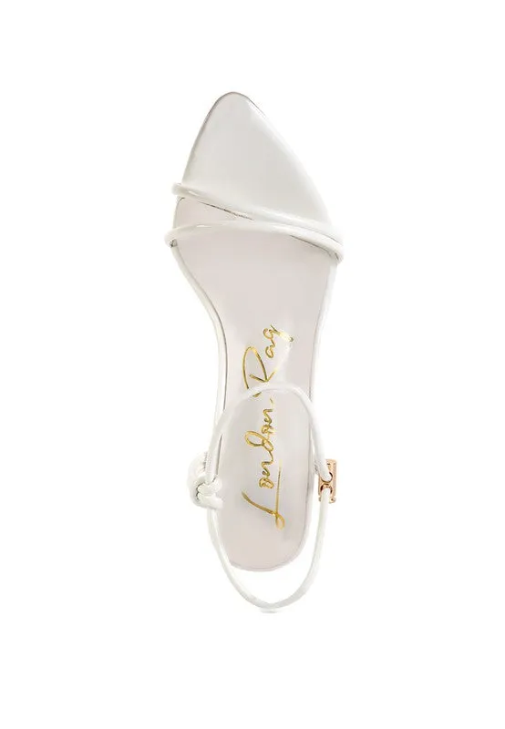 Band High Heeled Sandal