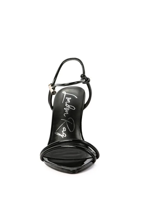 Band High Heeled Sandal