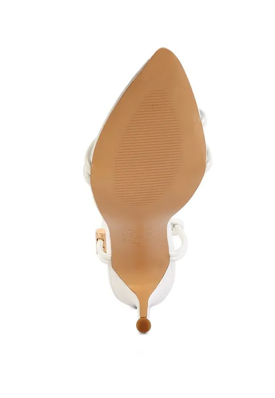 Band High Heeled Sandal