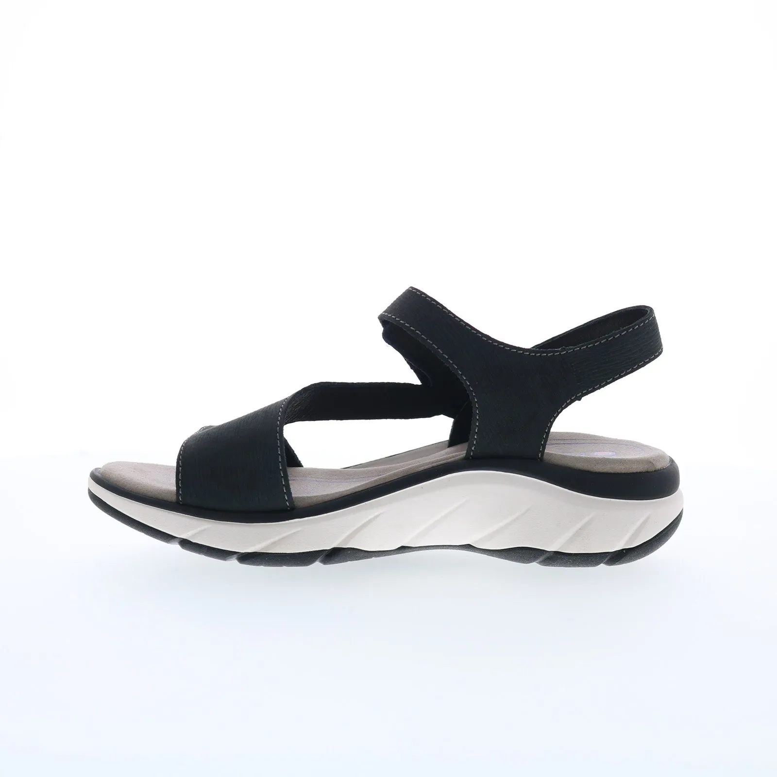 Bionica Cybele 3 BI0026001 Womens Black Leather Strap Sport Sandals Shoes