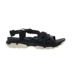 Bionica Nala BI0024501 Womens Black Canvas Slip On Strap Sandals Shoes