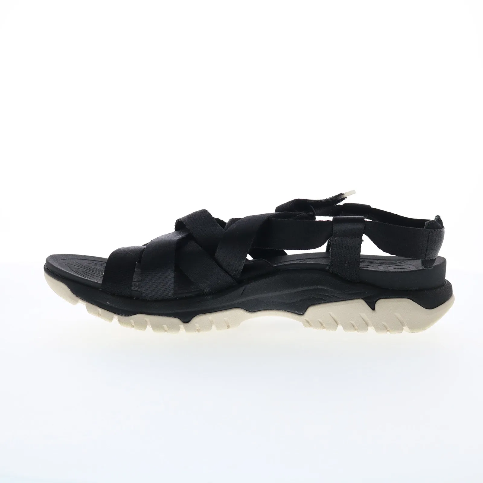 Bionica Nala BI0024501 Womens Black Canvas Slip On Strap Sandals Shoes