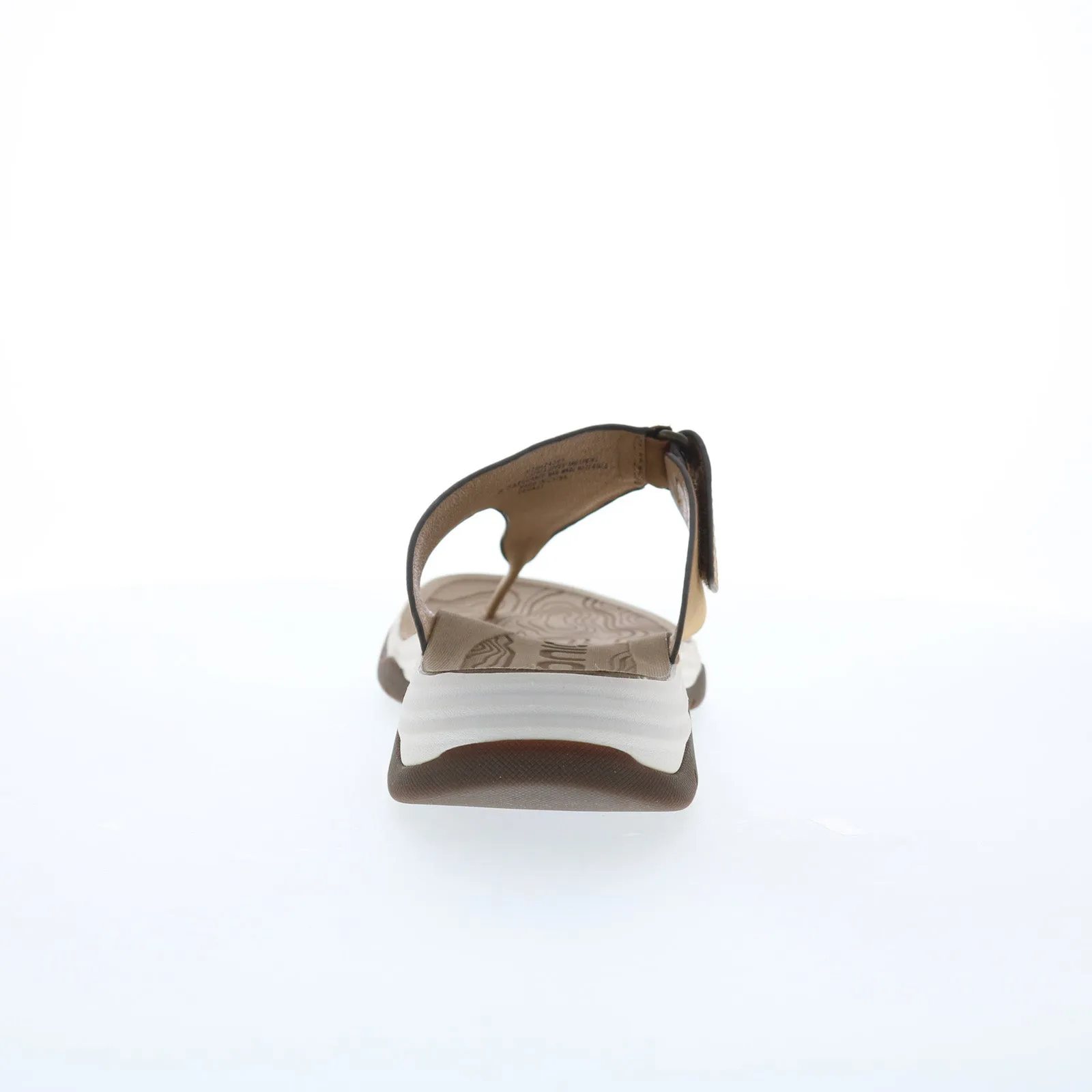 Bionica Niklas BI0026304 Womens Brown Leather Flip-Flops Sandals Shoes