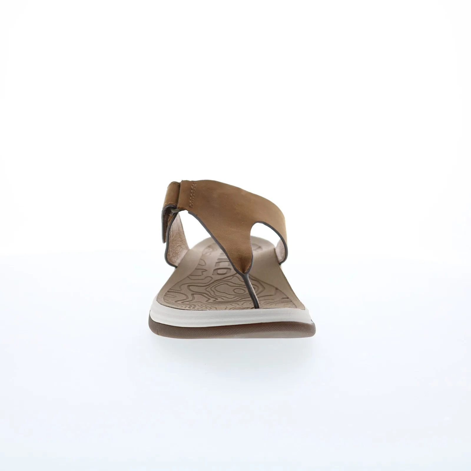 Bionica Niklas BI0026304 Womens Brown Leather Flip-Flops Sandals Shoes