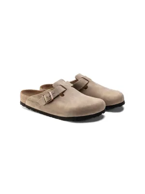 BIRKENSTOCK Boston Soft Footbed: Oiled Leather