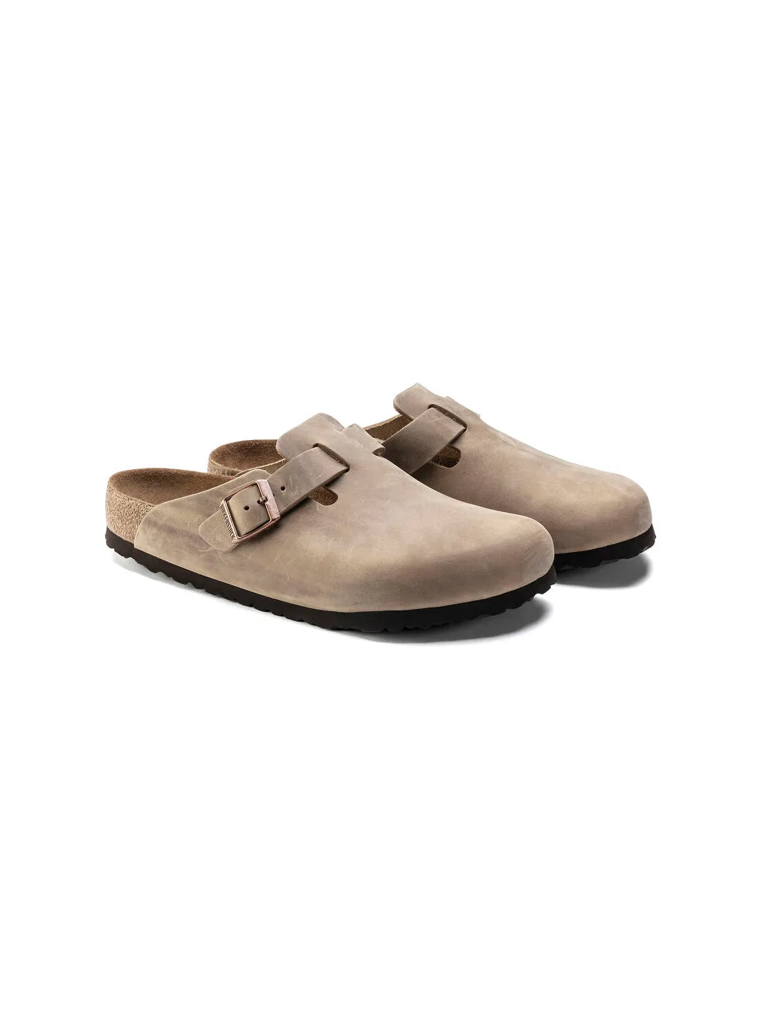 BIRKENSTOCK Boston Soft Footbed: Oiled Leather