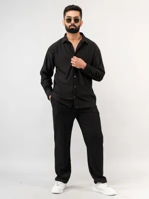 Black Cord Shirt