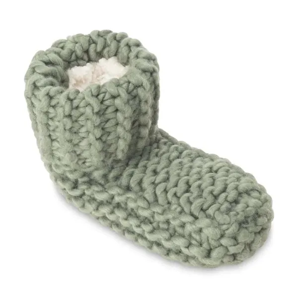 Cabin Cuffed Slipper Bootie