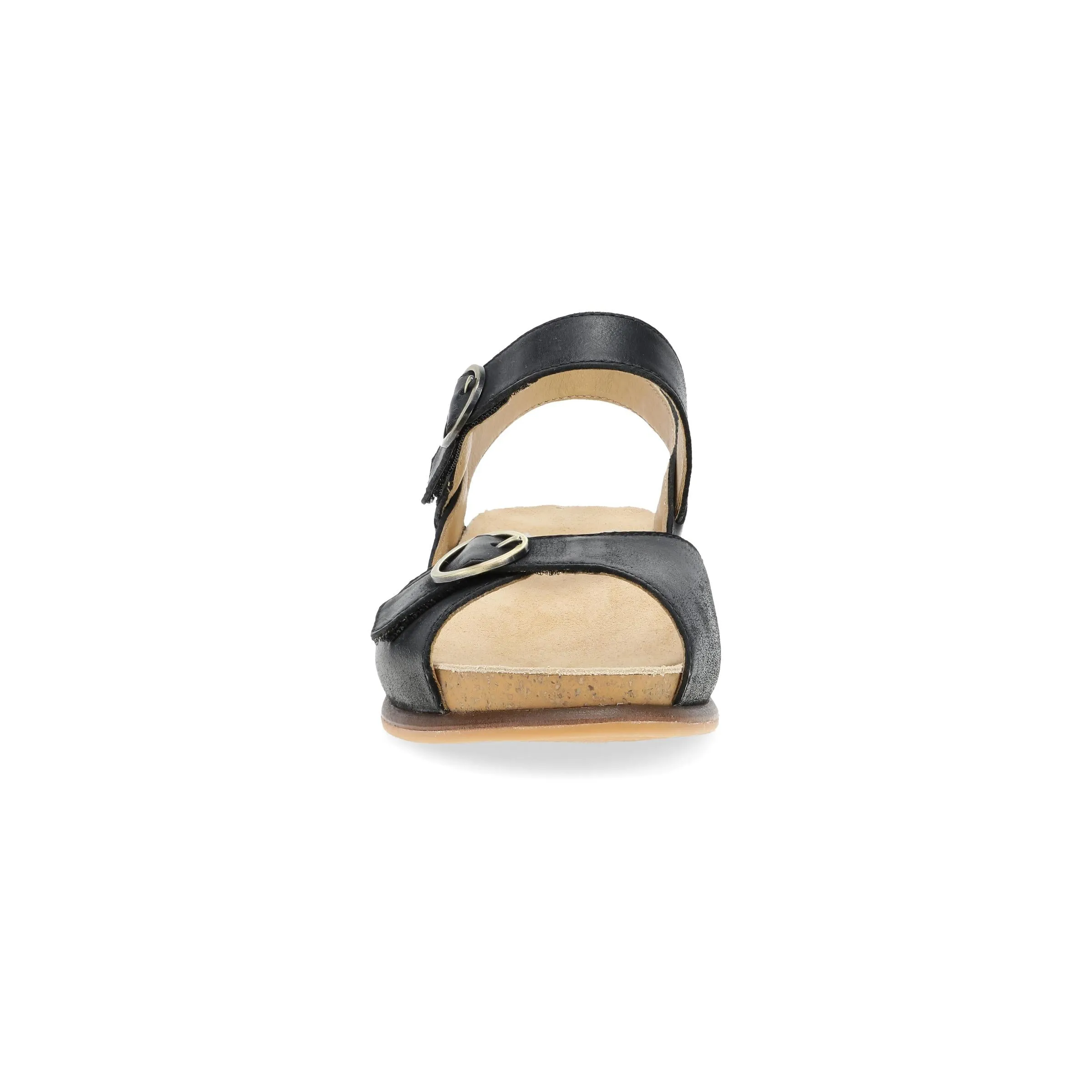 Candace Black Burnished Nappa