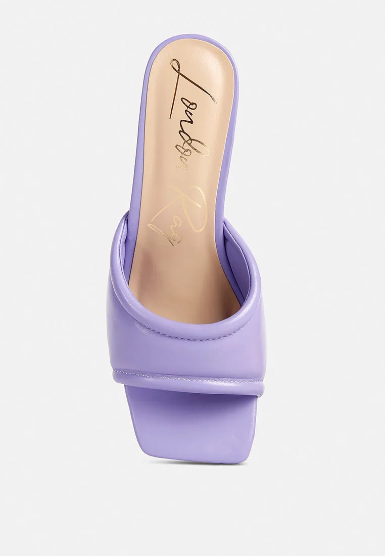 Celine Quilted Italian Block Heel Sandals By Ruw