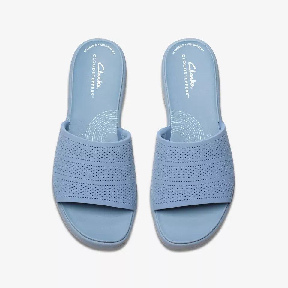 Clarks Women's Drift Twist Light Blue 26181605