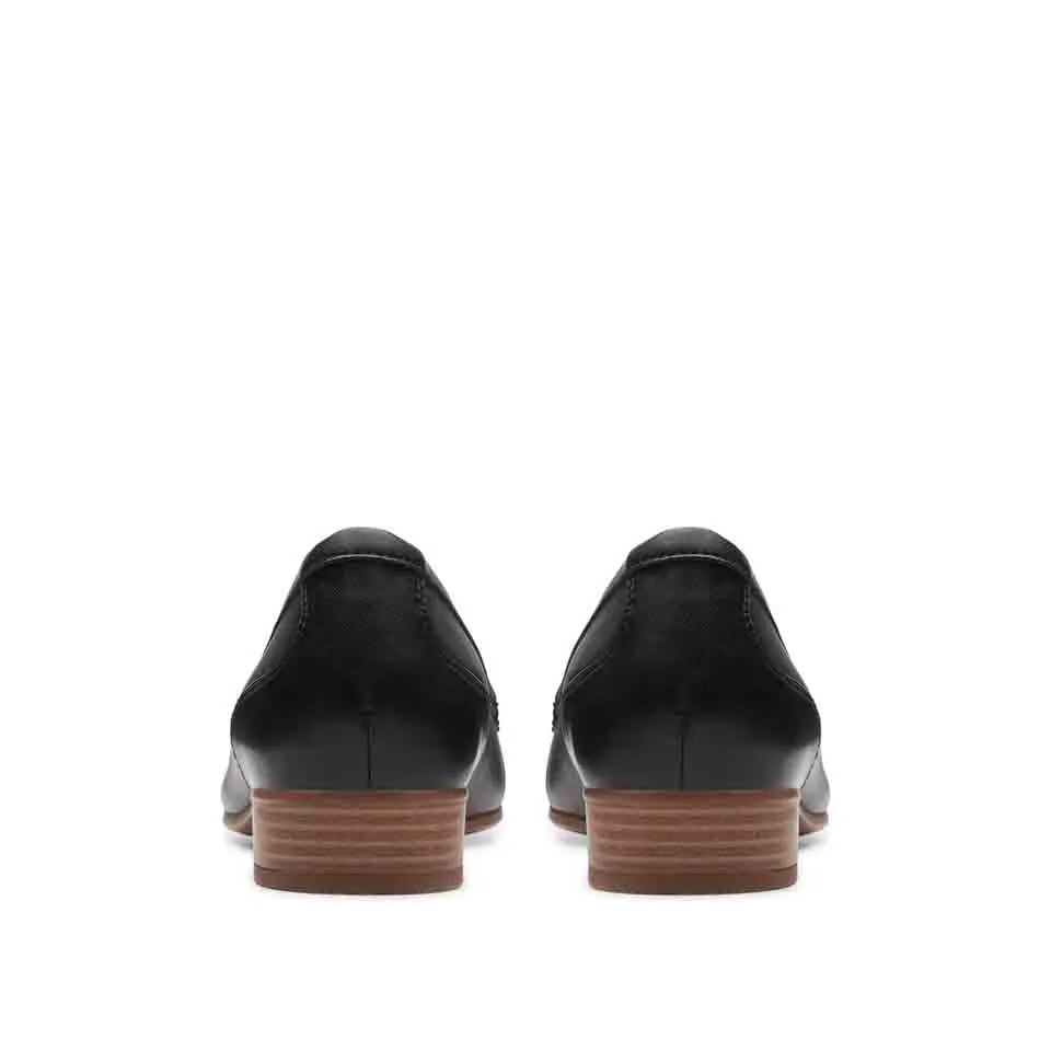 Clarks Women's Juliet Aster Dusty Rose | Black Leather