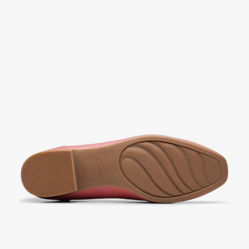 Clarks Women's Juliet Aster Dusty Rose | Black Leather
