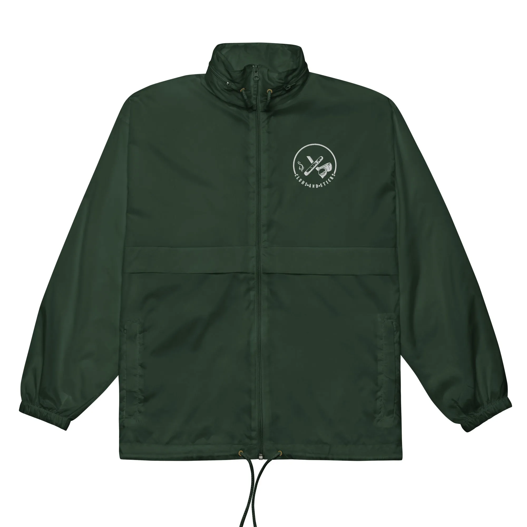 Clubs and Sticks windbreaker