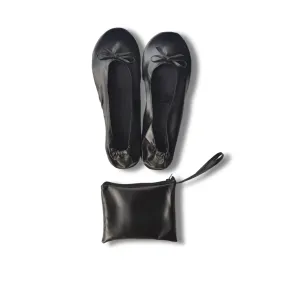 Dance the Night Away in Comfort: Stylish Foldable Flats for Wedding Guests in Black Size S to XXL