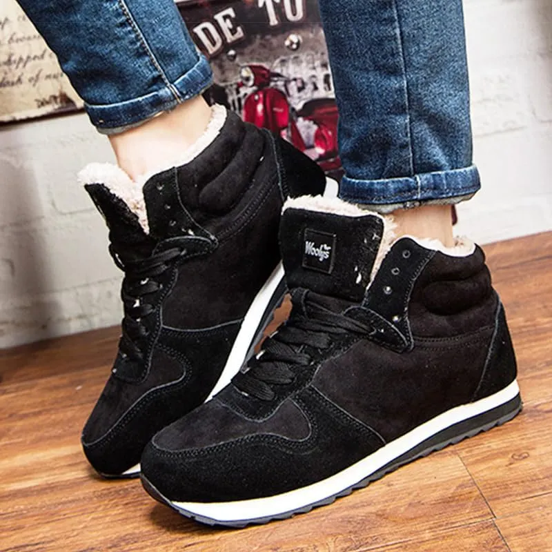 Gavin | Unisex Winter-Sneakers mit Futter - Modisch und Bequem