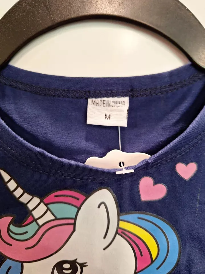 Girls Unicorn Sequin Dress