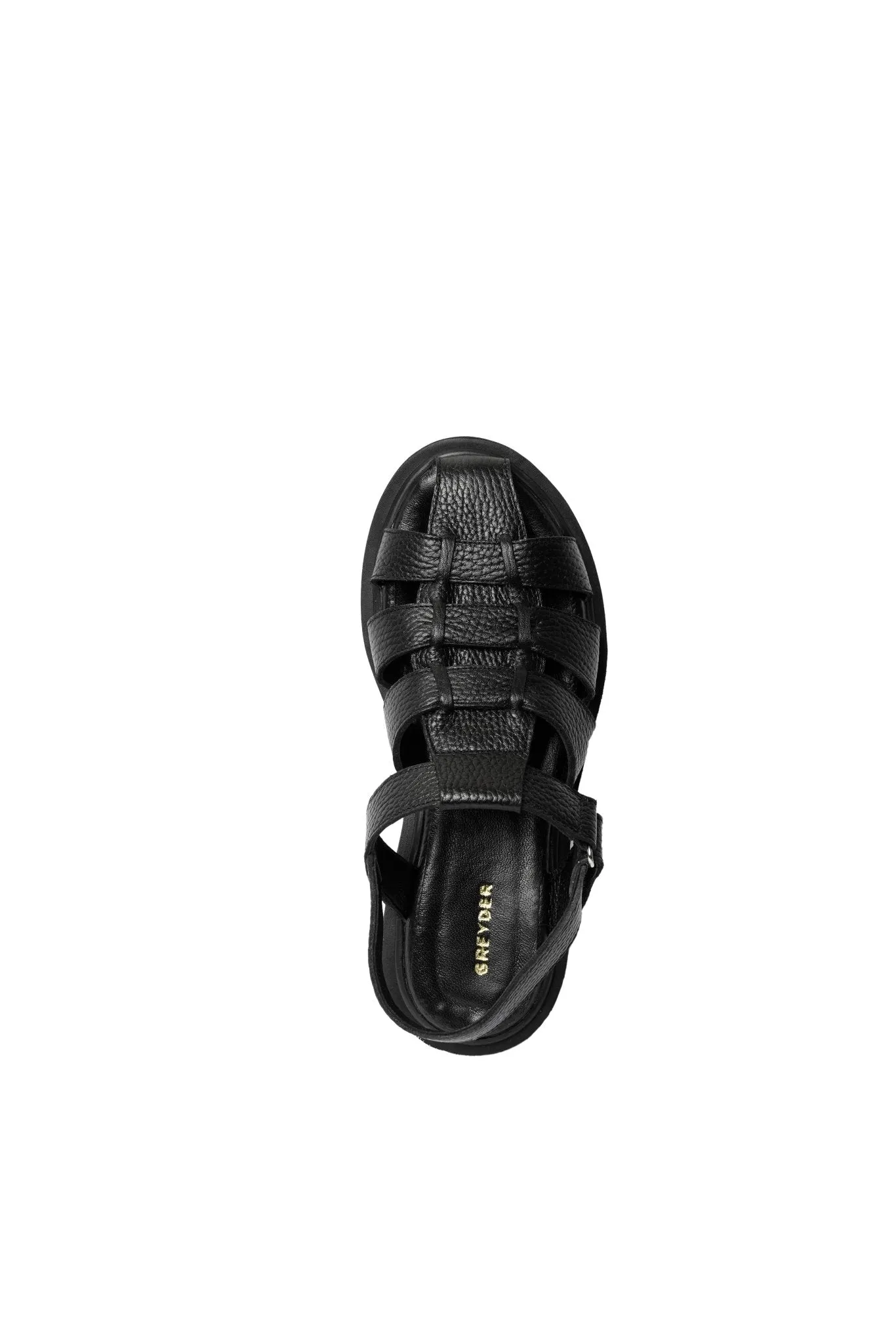 Greyder Women's Everyday High Sole Sandals in Black