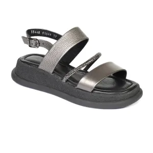 Greyder Women's Sparkle High Sole Sandals