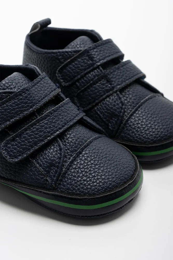 High Top Sneaker Navy