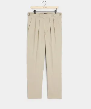 Italian Brushed Cotton Gurkha Trouser