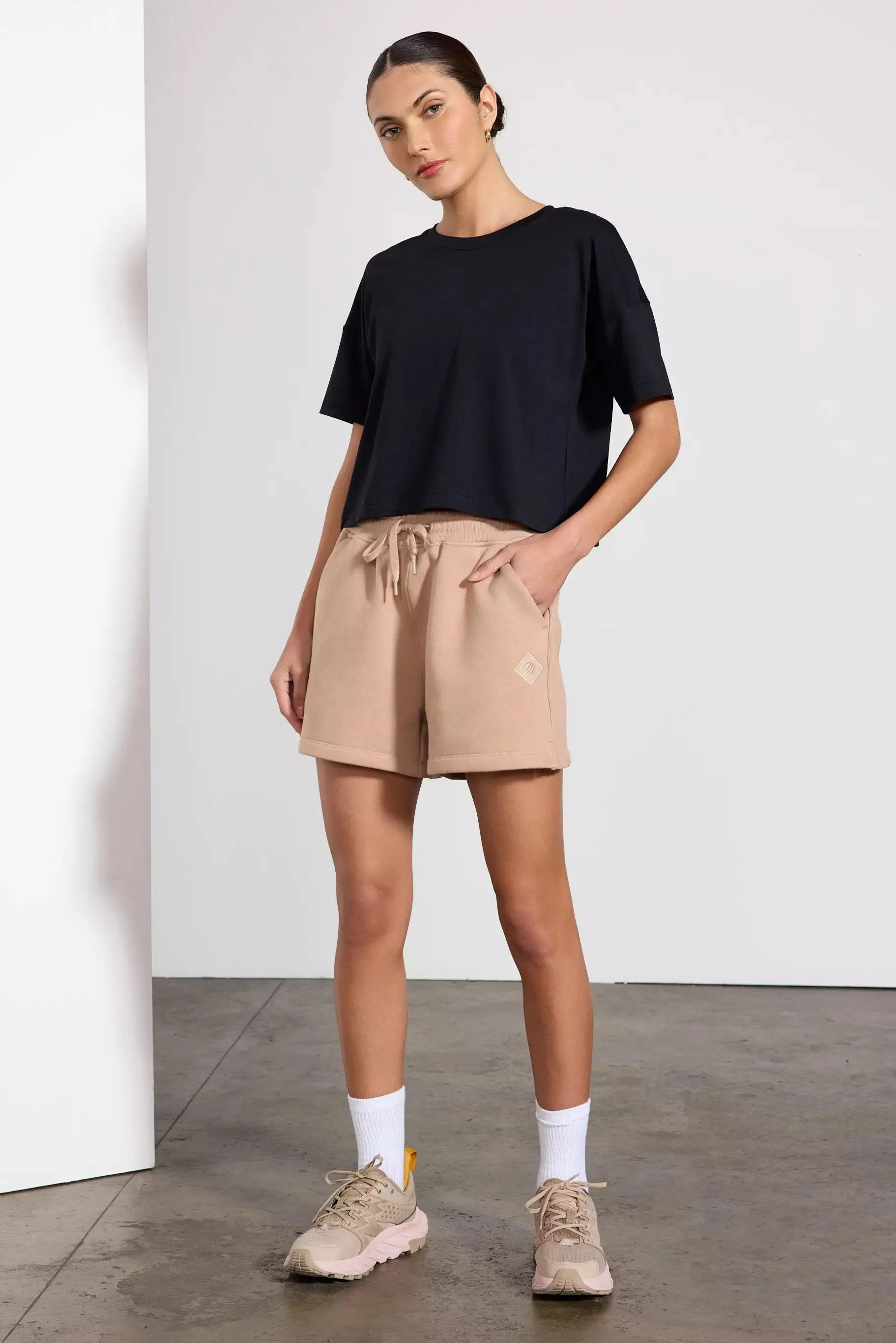 Luxefleece Short - Warm Taupe
