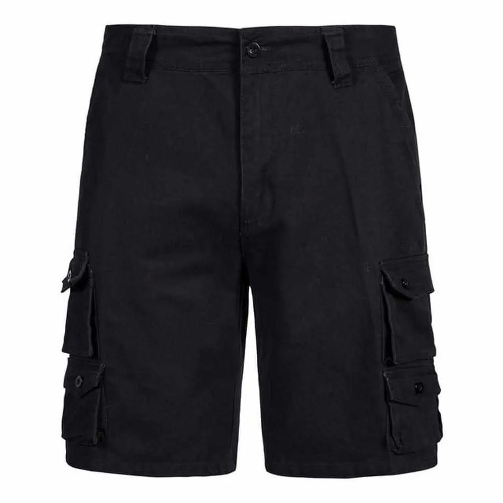 Men’s Cargo Shorts – Utility Style – Multi-Pocket – Knee-Length – Relaxed Fit
