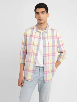 Men's Checkered Slim Fit Shirt