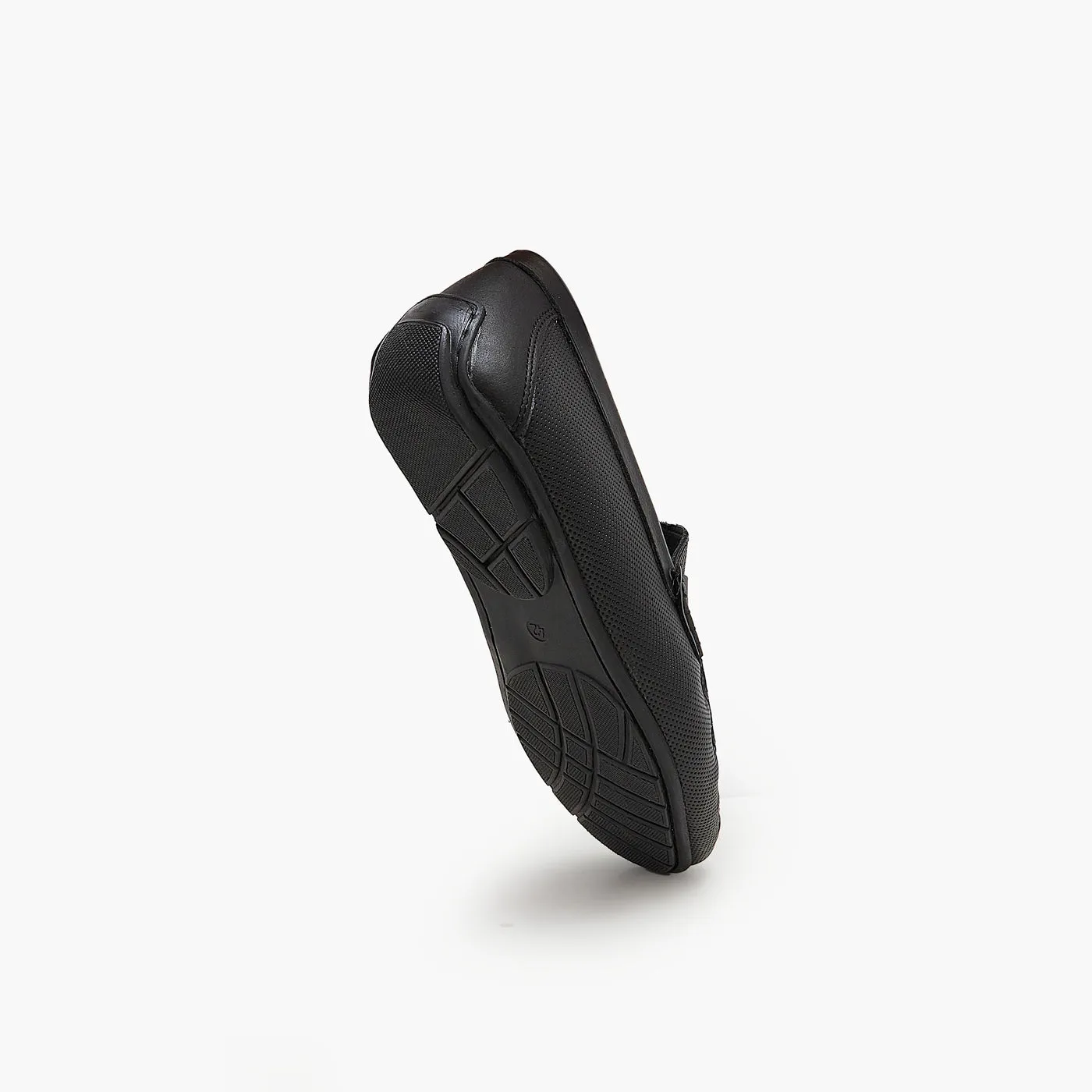 Men's Textured Loafers