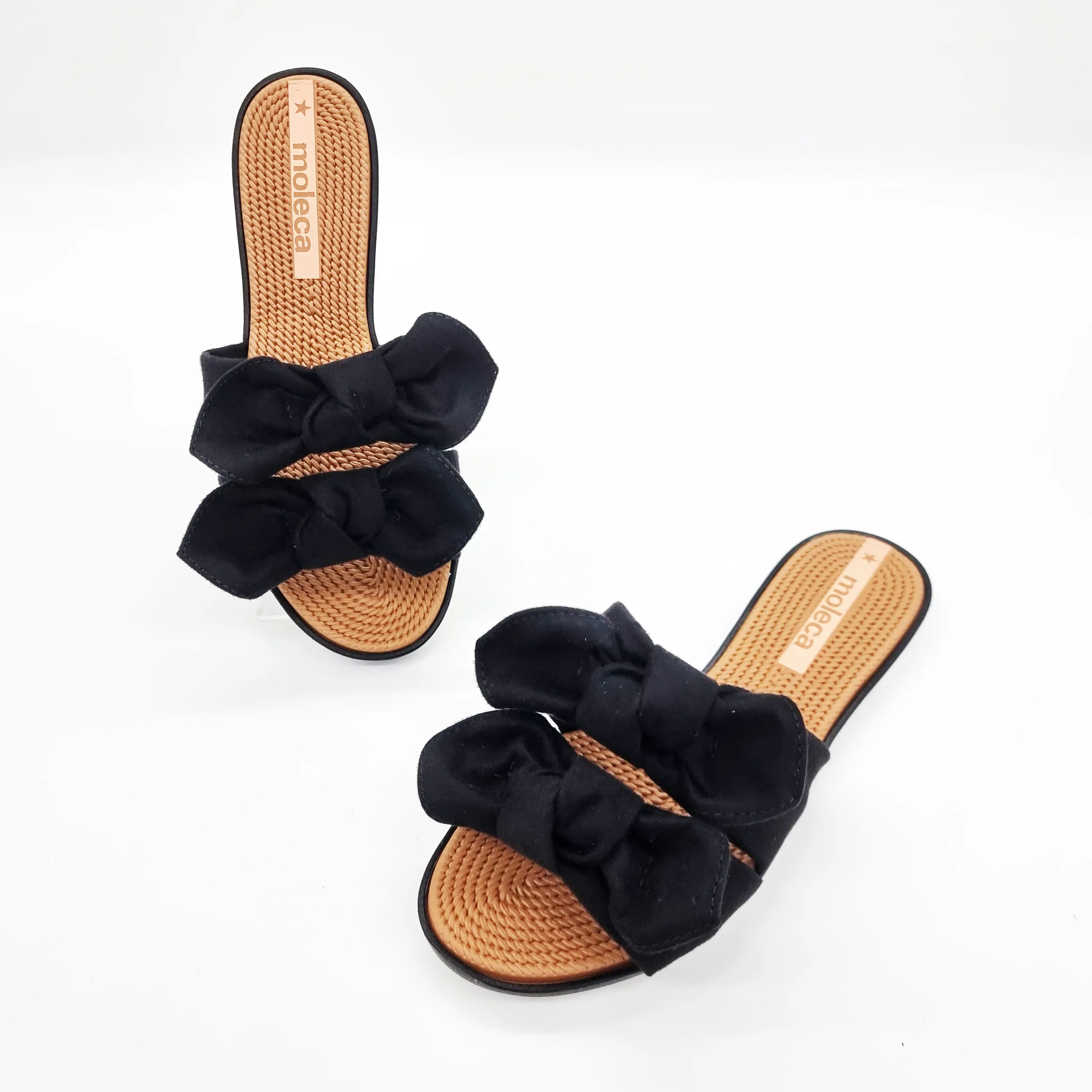 Moleca 5297-424 Slip-on Sandal in Black