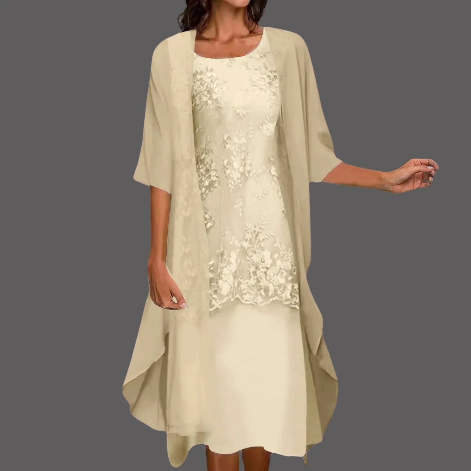 Noemi | Women's Summer Wedding Guest Dress | Midi