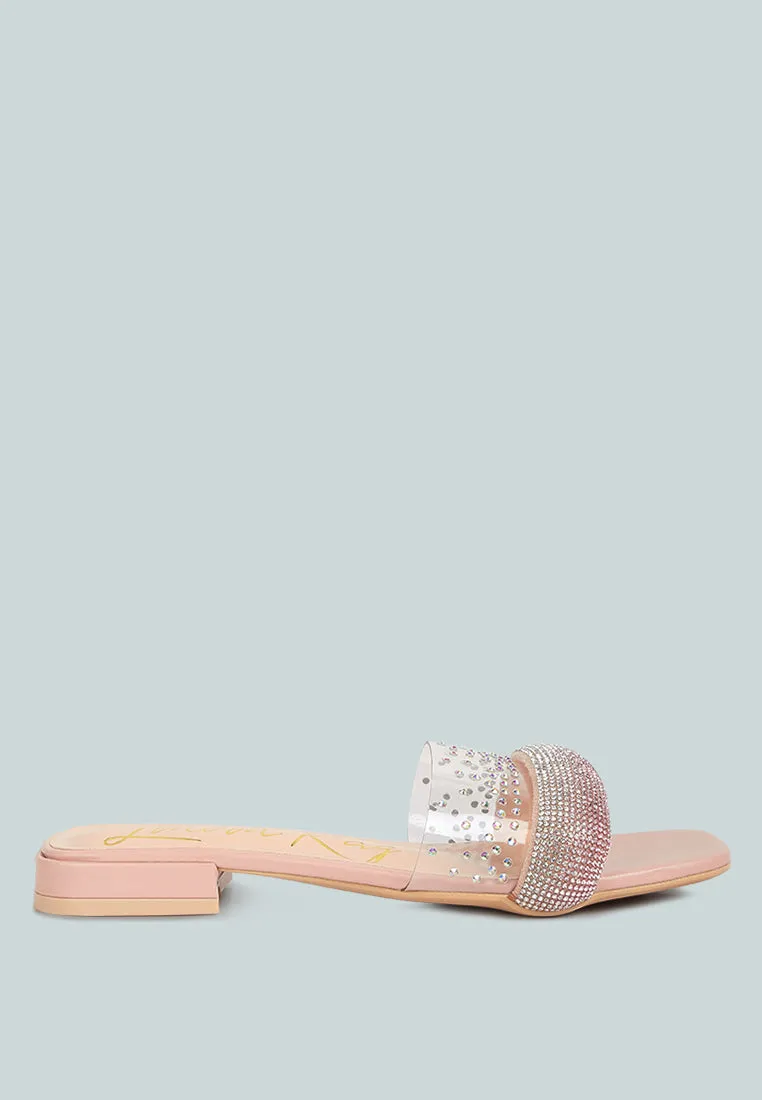 Old Flame Low Strack Heel Sandals By Ruw