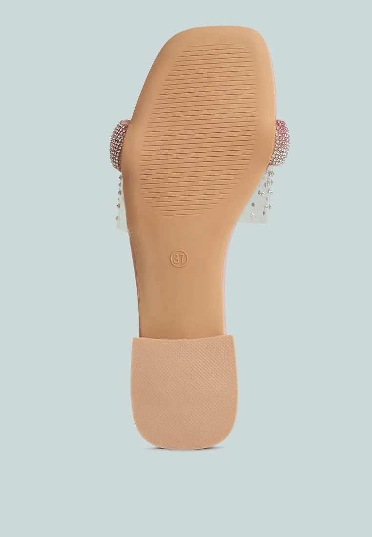 Old Flame Low Strack Heel Sandals By Ruw