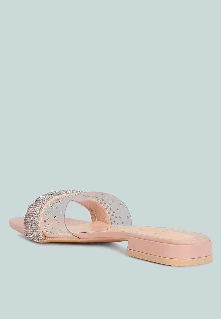 Old Flame Low Strack Heel Sandals By Ruw