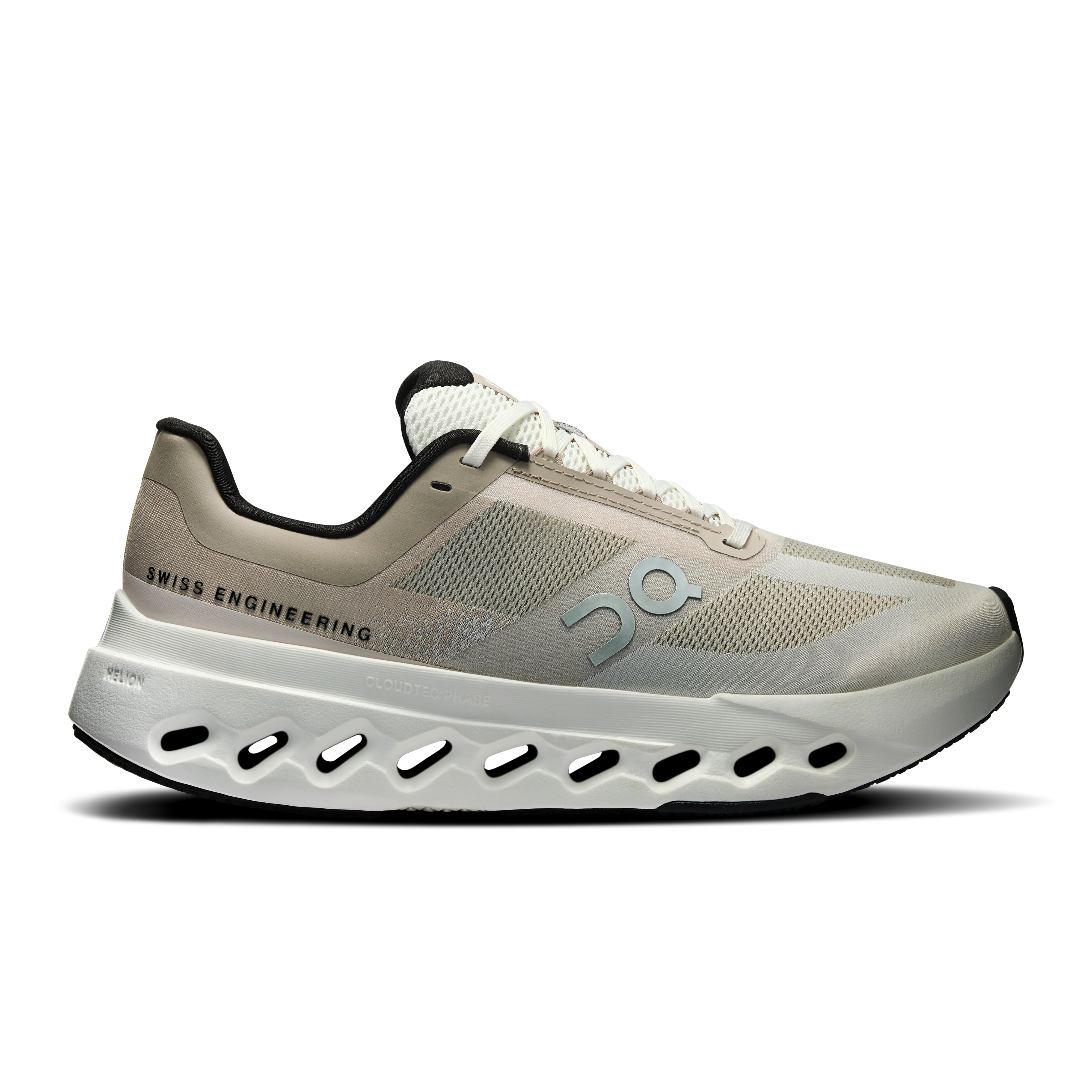 On Women's Cloudsurfer Next Shoes - Fog / Ivory