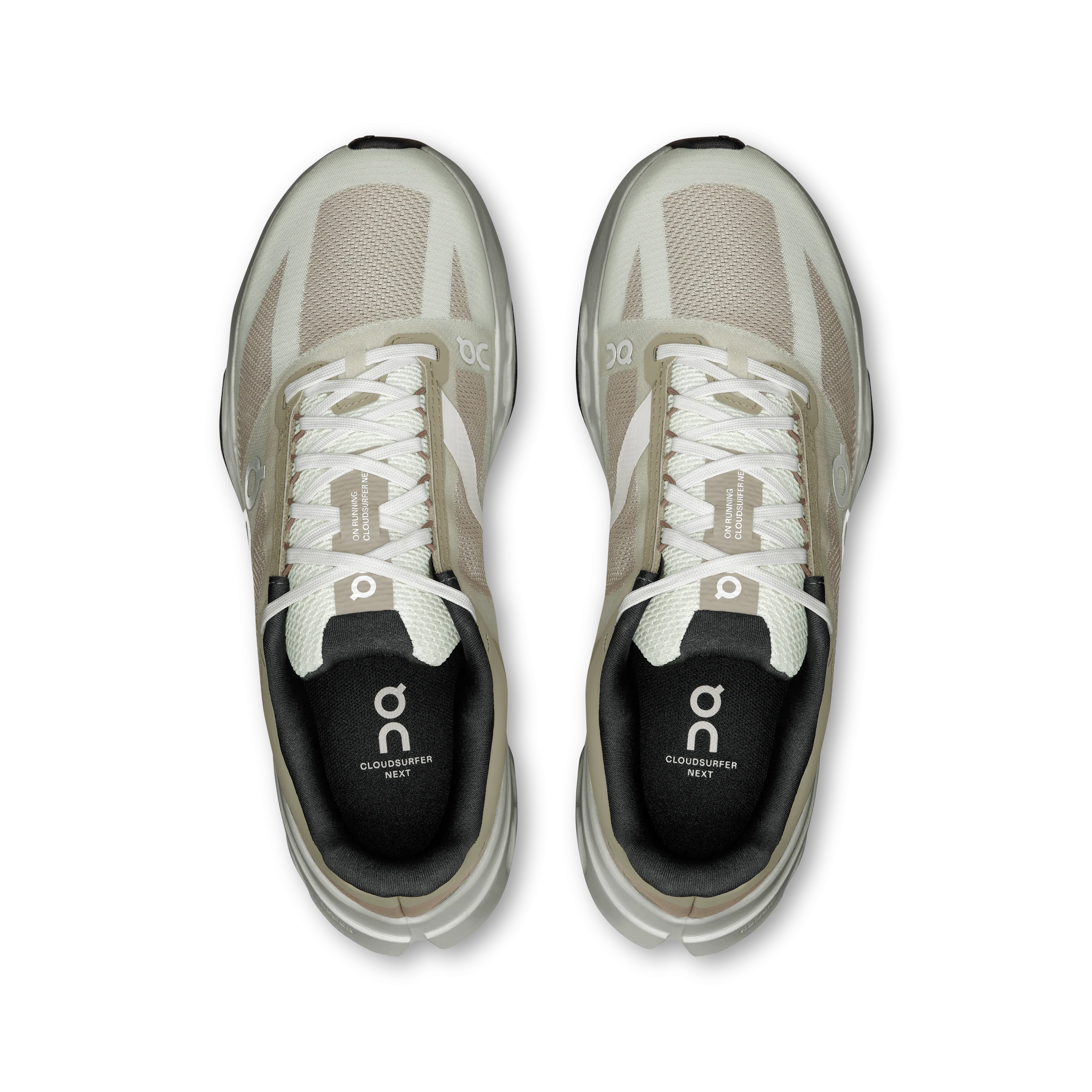 On Women's Cloudsurfer Next Shoes - Fog / Ivory