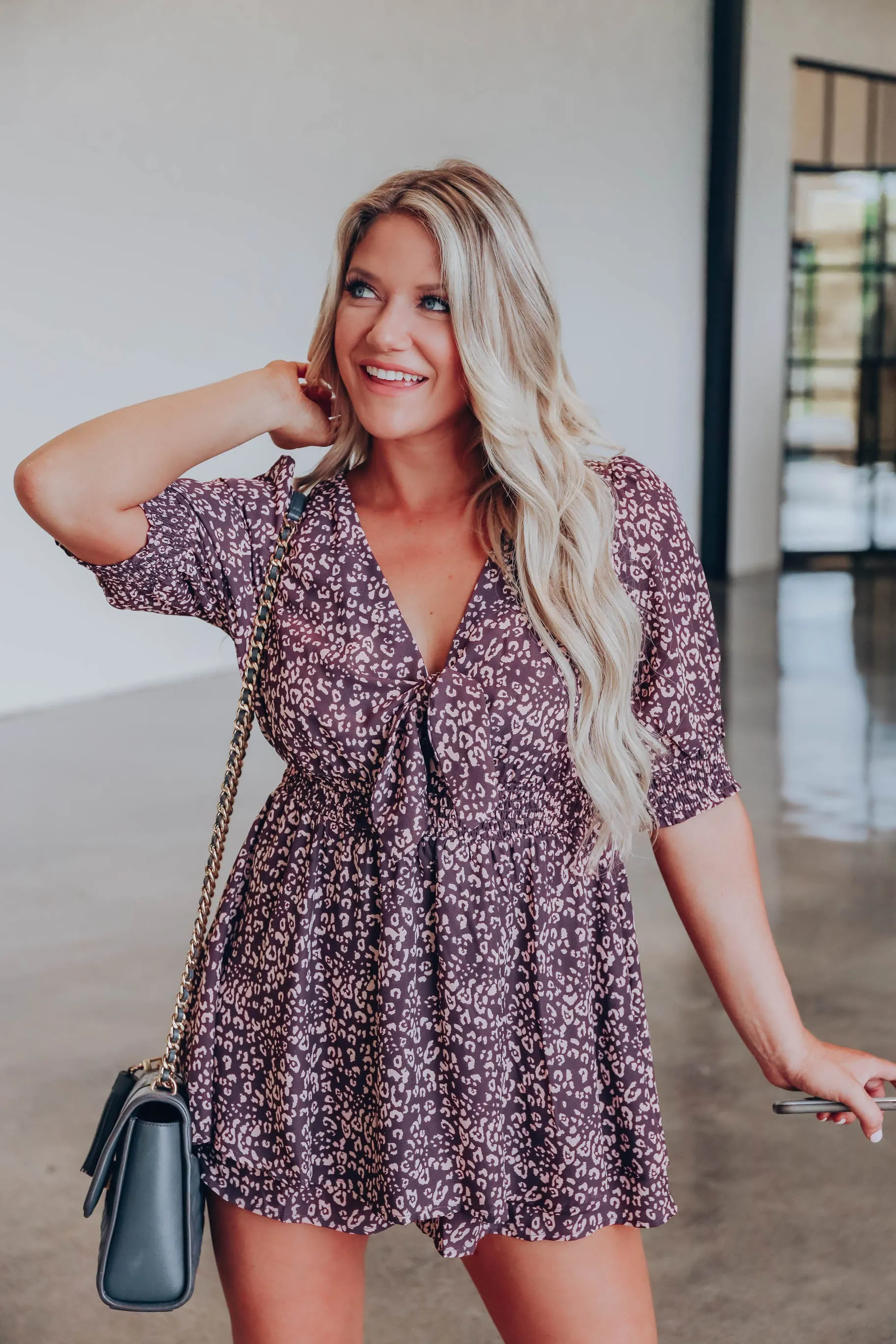 Rare Catch Cheetah Print Romper