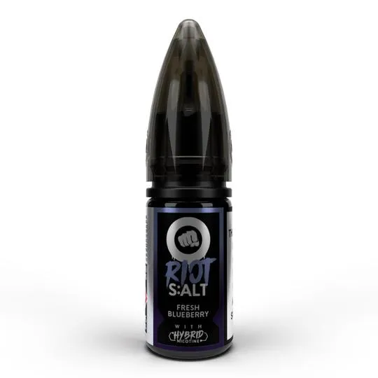 Riot Squad Fresh Blueberry Hybrid Salt E-Liquid 10ml