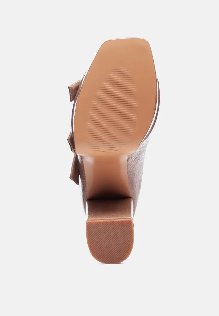 Sarouchi Caged Gladiator Platform Sandals By Ruw