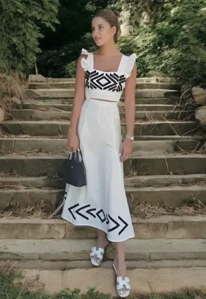 Serena | Skirt and Top Set