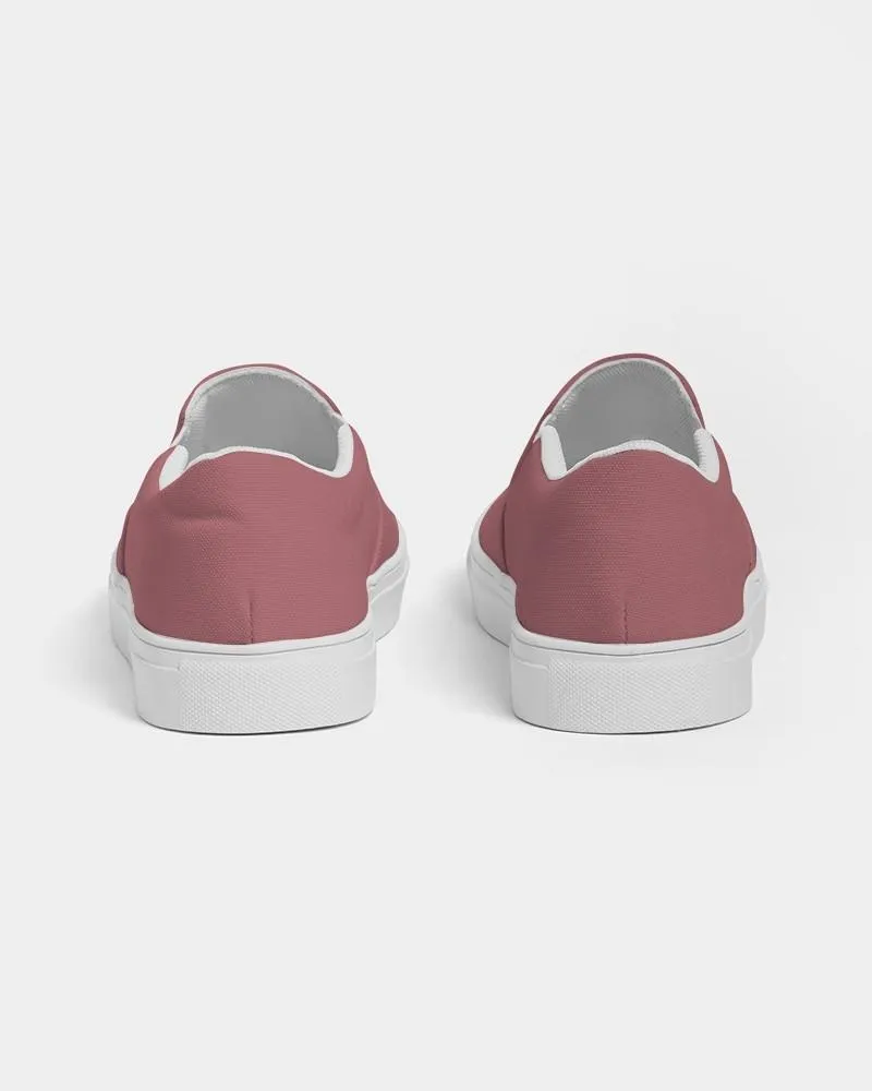 Shaded Pastel Pink Slip-On Canvas Sneakers | Men's | C0M60Y30K30
