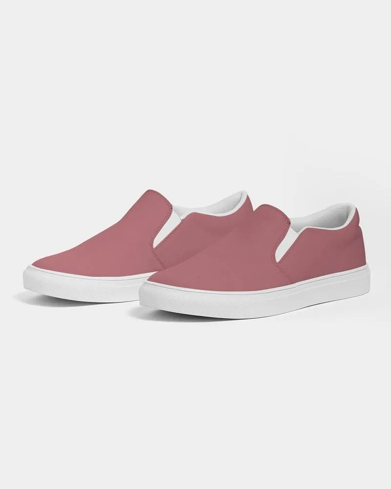Shaded Pastel Pink Slip-On Canvas Sneakers | Men's | C0M60Y30K30