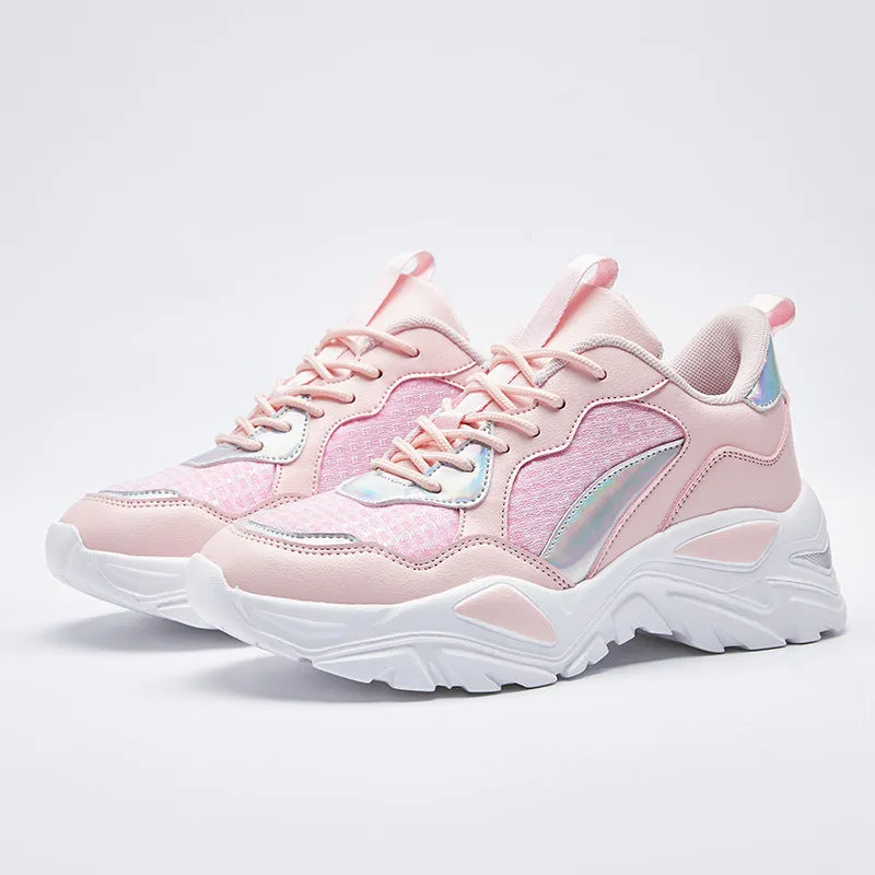 Sharon – Lightweight Women's Sneakers with Woven Material