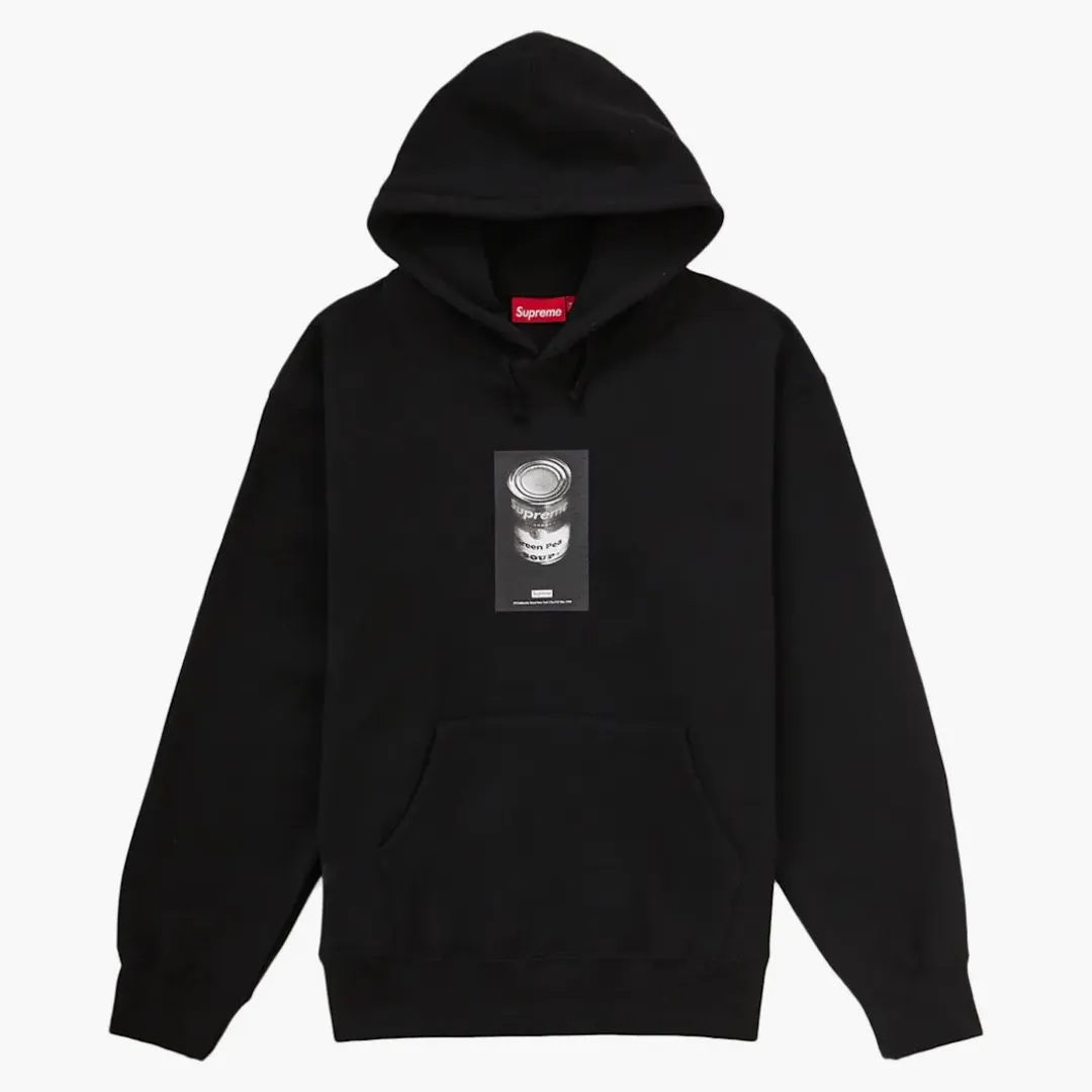 Supreme Soup Can Hooded Sweatshirt Black