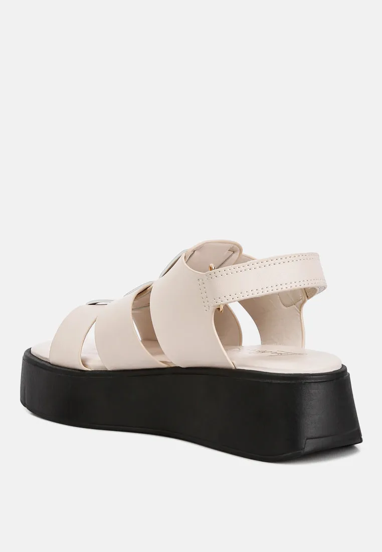 Velcro Gladiator Sandals By Ruw