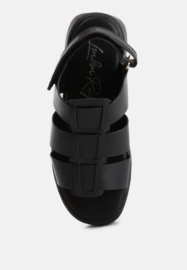 Velcro Gladiator Sandals By Ruw