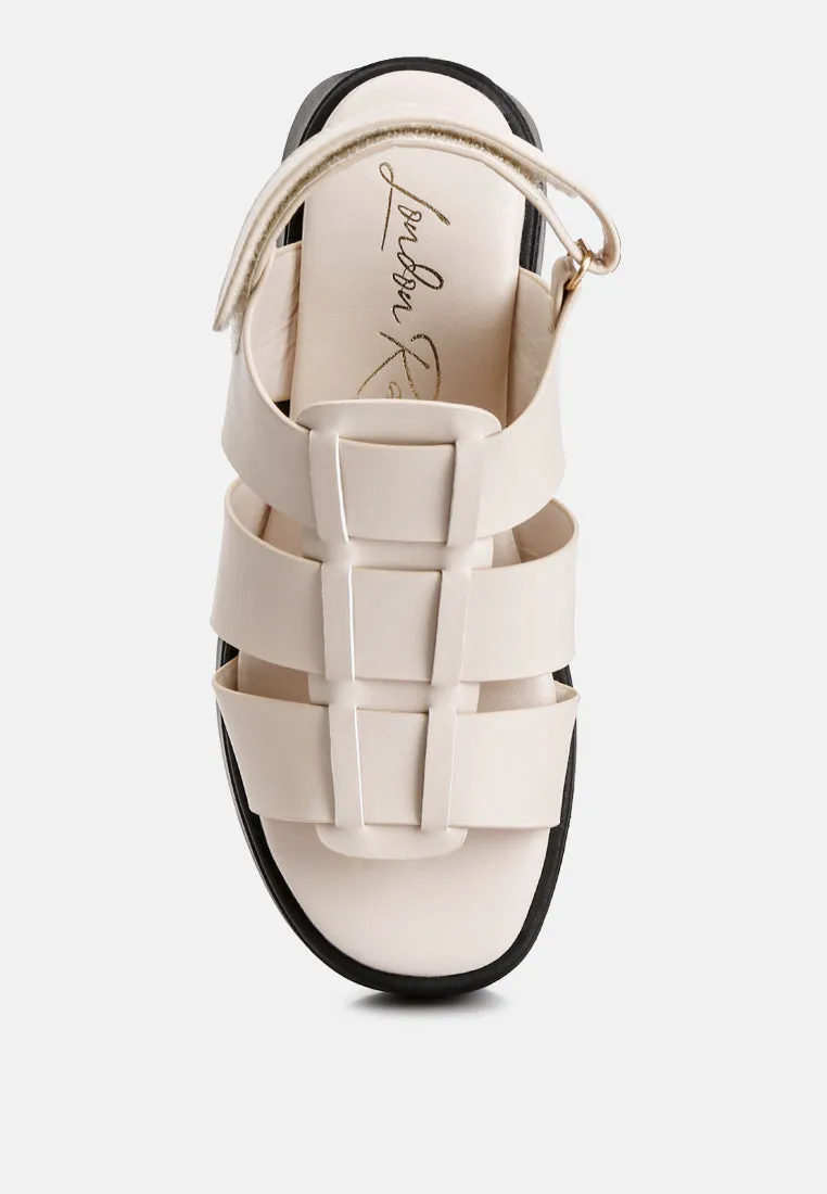Velcro Gladiator Sandals By Ruw
